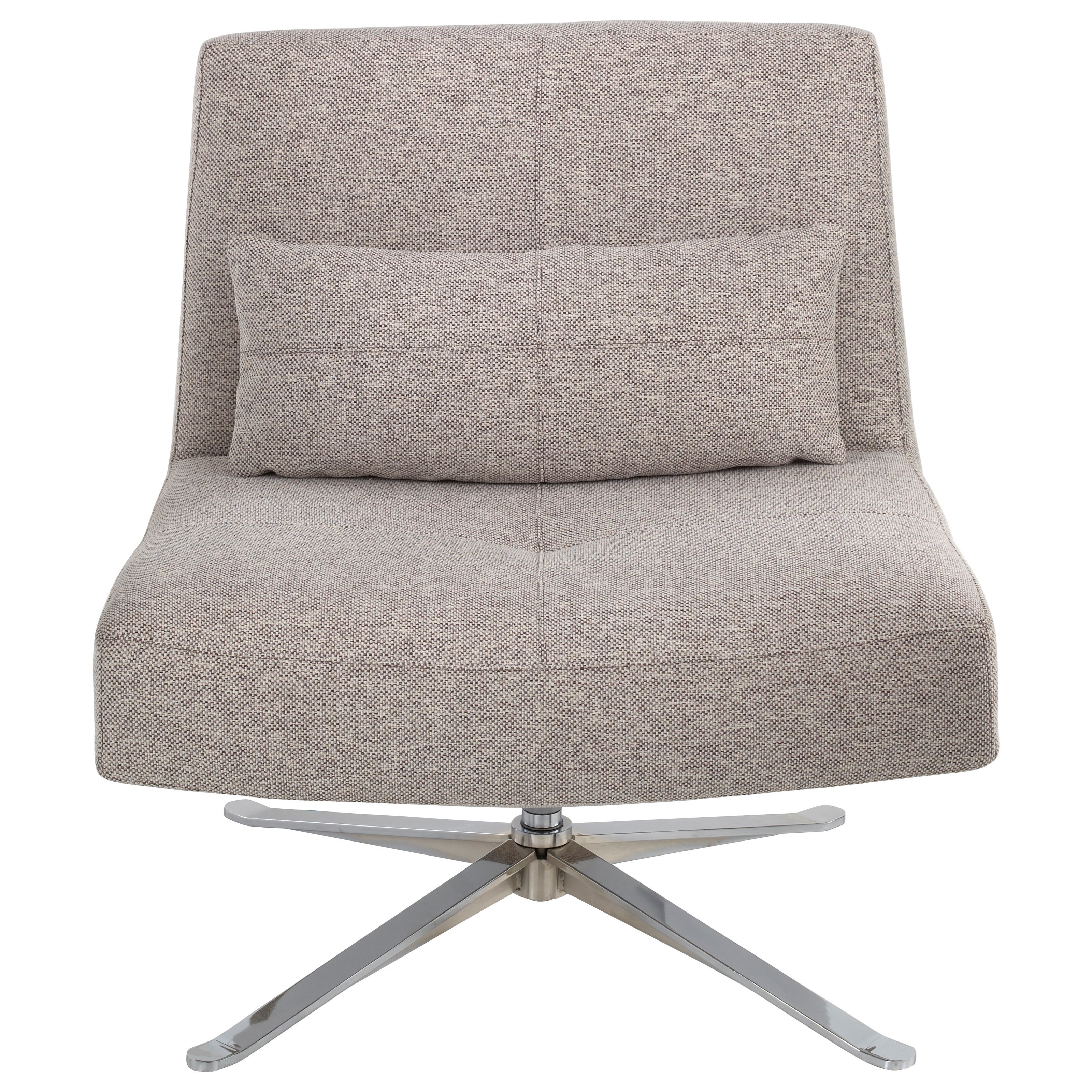 Armless sales swivel chair